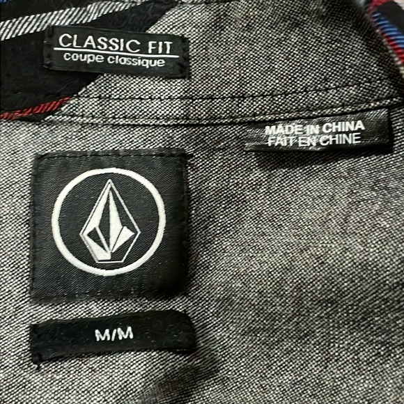 Volcom Classic Fit Flannel Button Down Shirt - Picture 4 of 10